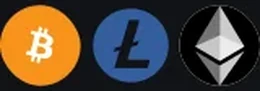 Bitcoin, Litecoin et Ethereum